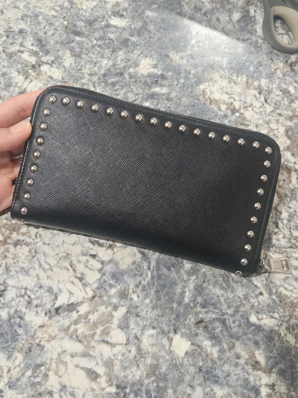 Prada black saffiano